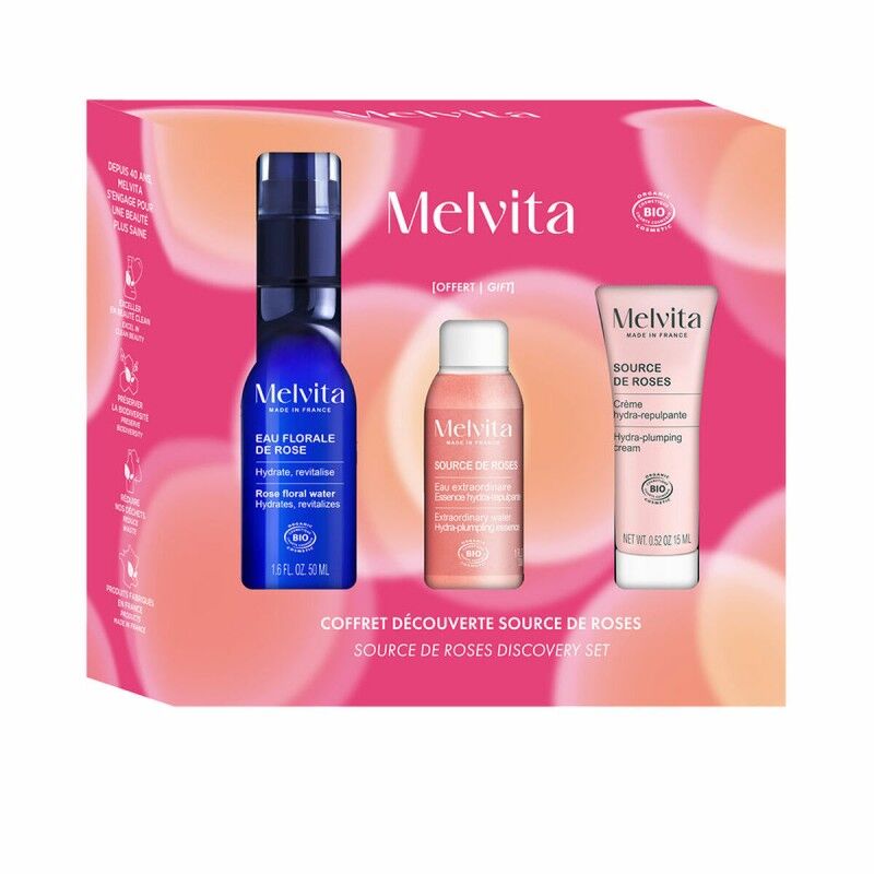 Melvita|Conjunto de Cosmética Unissexo Melvita EAU DE FLEURS 3 Peças Melvita|Conjunto de Cosmética Unissexo Melvita EAU DE FLEURS 3 Peças