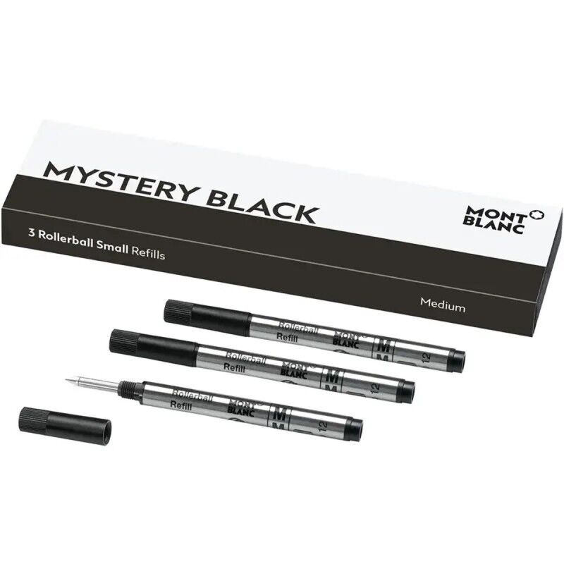 Montblanc|Caneta sobresselente Montblanc MISTERY BLACK Preto Montblanc|Caneta sobresselente Montblanc MISTERY BLACK Preto