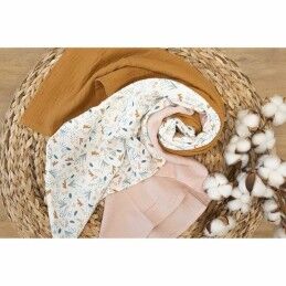 Domiva|Musselina Domiva Old pink Cor de Rosa 100 x 100 cm