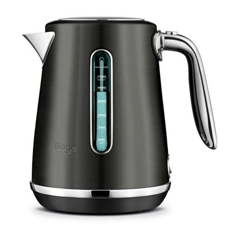 Sage|Chaleira Sage SKE735BST4EEU1 Preto Cinzento Aço inoxidável 2400 W 1,7 L Sage|Chaleira Sage SKE735BST4EEU1 Preto Cinzento Aço inoxidável 2400 W 1,7 L