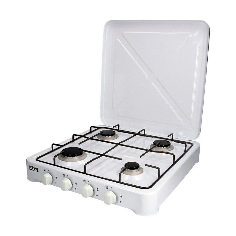 EDM Product|Fogareiro a Gás EDM 07422 Branco 1500 W EDM Product|Fogareiro a Gás EDM 07422 Branco 1500 W