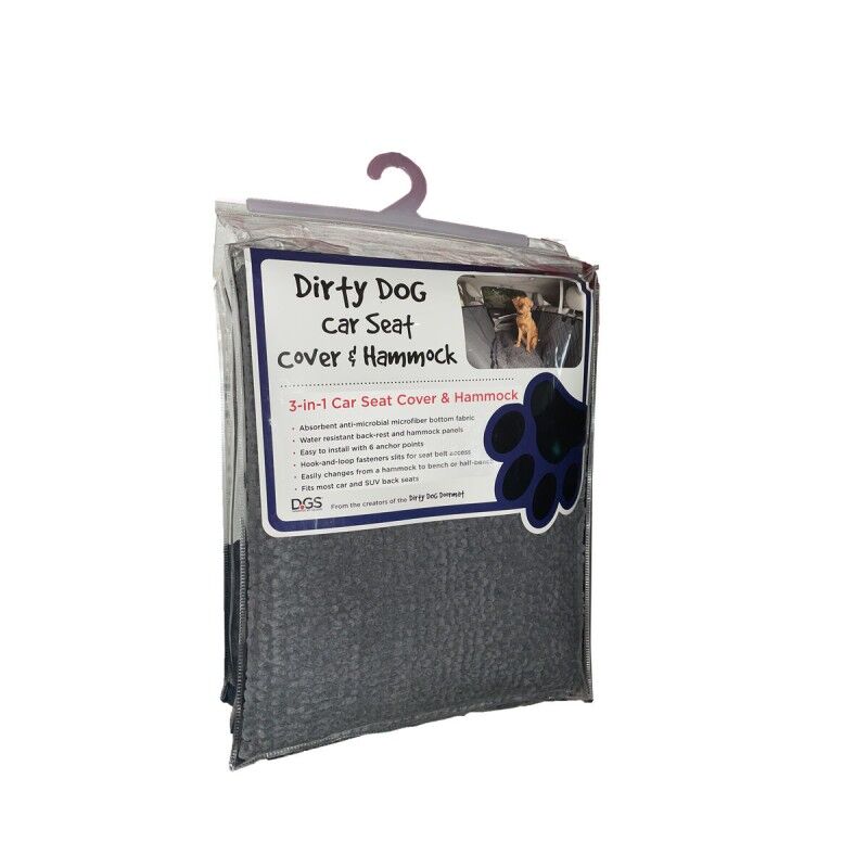 Dog Gone Smart|Protetor de assento Dog Gone Smart Cinzento 137 x 55 cm Dog Gone Smart|Protetor de assento Dog Gone Smart Cinzento 137 x 55 cm
