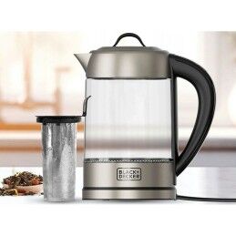 Black & Decker|Chaleira Black & Decker BXKE2205E Preto Transparente Prateado Plástico 2200 W 1,7 L