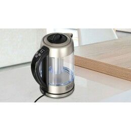 Black & Decker|Chaleira Black & Decker BXKE2205E Preto Transparente Prateado Plástico 2200 W 1,7 L