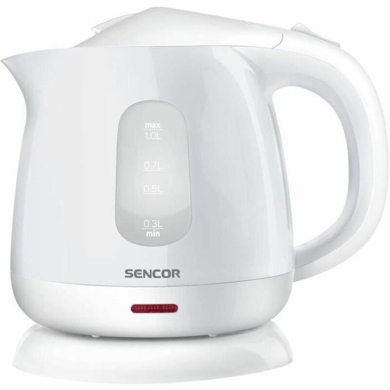 Sencor|Chaleira Sencor SWK 1010WH Branco 1100 W 1 L Plástico (1 Unidade)