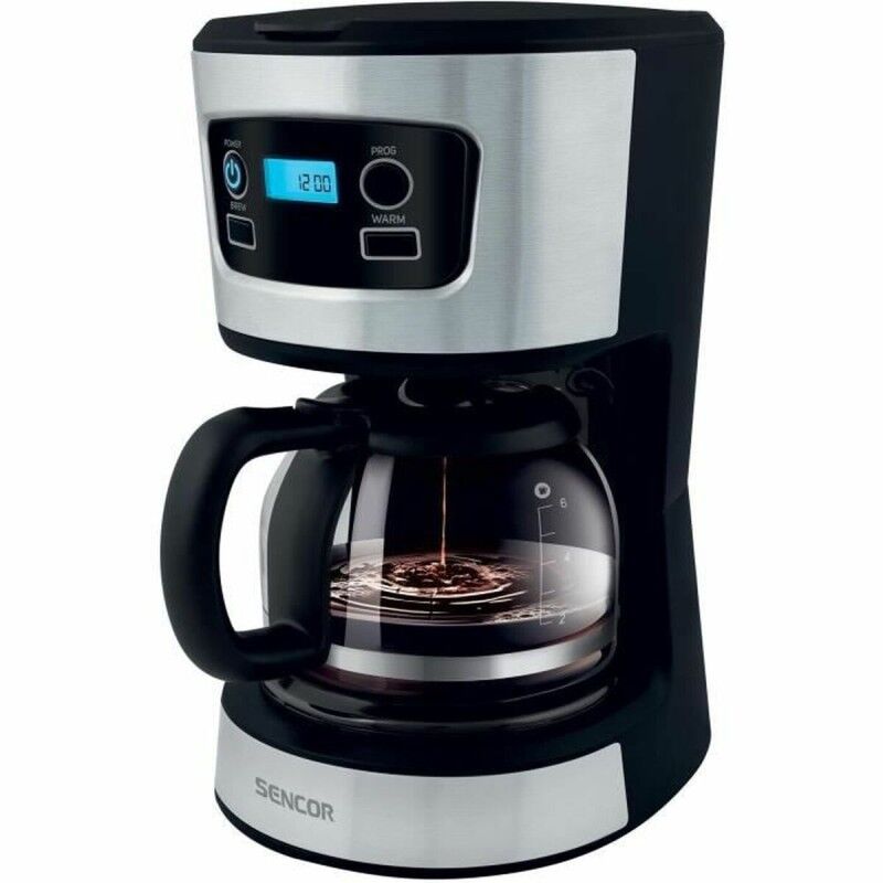 Sencor|Máquina de Café de Filtro Sencor SCE 3700BK Preto Cinzento noir 700 W Sencor|Máquina de Café de Filtro Sencor SCE 3700BK Preto Cinzento noir 700 W