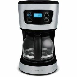Sencor|Máquina de Café de Filtro Sencor SCE 3700BK Preto Cinzento noir 700 W