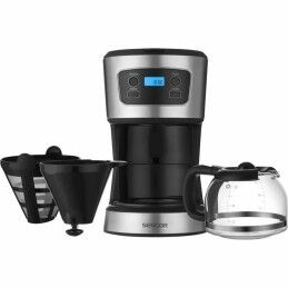 Sencor|Máquina de Café de Filtro Sencor SCE 3700BK Preto Cinzento noir 700 W