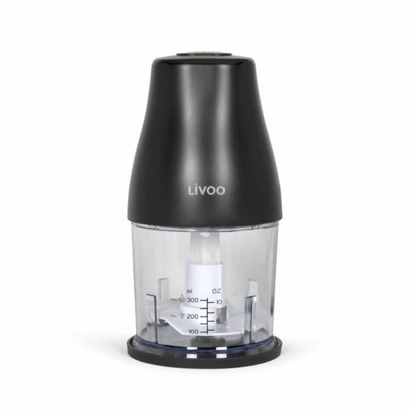 Livoo|Picadora Livoo Chopper Preto 400 W Aço inoxidável Livoo|Picadora Livoo Chopper Preto 400 W Aço inoxidável