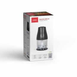 Livoo|Picadora Livoo Chopper Preto 400 W Aço inoxidável