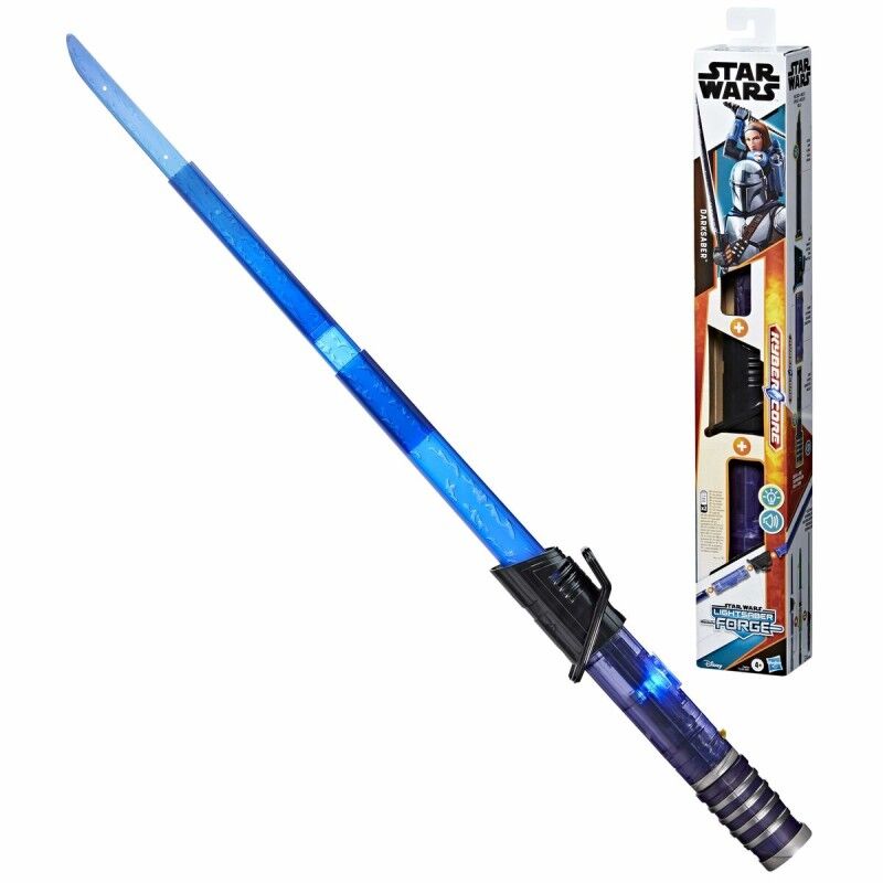 Hasbro|Espada de Brincar Hasbro Mandalorian Electronic Lightsaber Darksaber Hasbro|Espada de Brincar Hasbro Mandalorian Electronic Lightsaber Darksaber