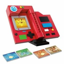 Megablocks|Jogo de Construção Megablocks MEGA-Pokémon-Pokédex of the Kanto region-322 pieces HYM37