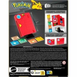 Megablocks|Jogo de Construção Megablocks MEGA-Pokémon-Pokédex of the Kanto region-322 pieces HYM37