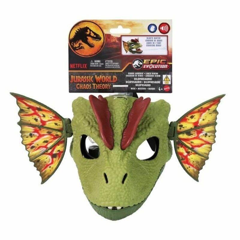 Mattel|Fantasia para Crianças Mattel Dilophosaurus Venom Launcher Mattel|Fantasia para Crianças Mattel Dilophosaurus Venom Launcher