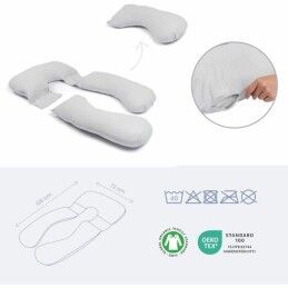 Doomoo|Almofada para Amamentar Doomoo Cinzento XXL (2 Unidades)