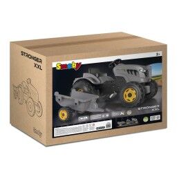 Smoby|Trator a Pedais Smoby Stronger XXL Cinzento 161 x 56 cm Reboque