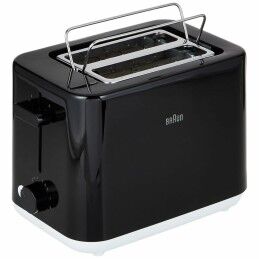 Braun|Torradeira Braun HT 1010 BK 900 W Preto/Prateado