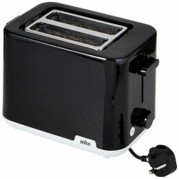 Braun|Torradeira Braun HT 1010 BK 900 W Preto/Prateado
