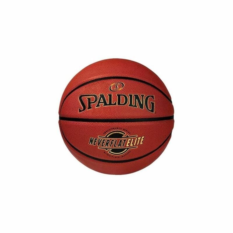 Spalding|Bola de Basquetebol Spalding NeverFlat Elite Multicolor Spalding|Bola de Basquetebol Spalding NeverFlat Elite Multicolor
