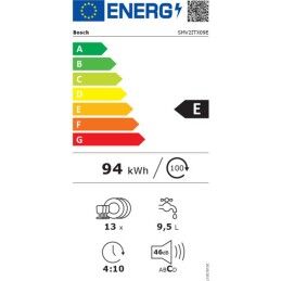 BOSCH|Lava-louça BOSCH SMV2ITX09E 60 cm Preto