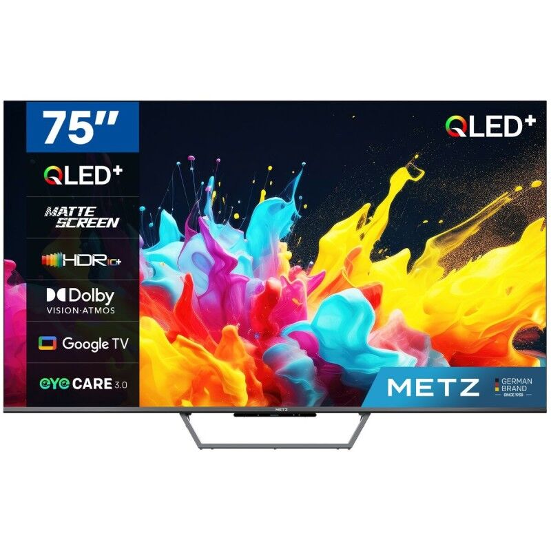 Metz|Smart TV Metz 75MQE7600Z 4K Ultra HD 75" QLED