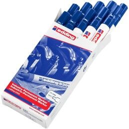 Edding|Rotulador permanente Edding 8300 Azul (10 Unidades)
