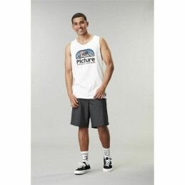 Picture|T-Shirt para Homem sem Mangas Picture Authentic Tank B Branco