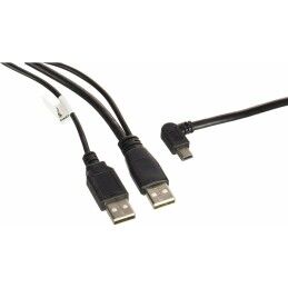 Logitech|Cabo USB A para USB C Logitech 939-001802 Preto 25 m