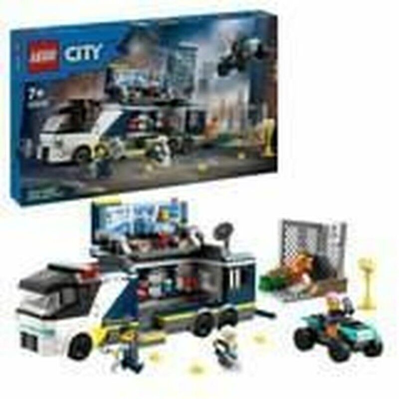 Lego|Playset Lego 60418 Police Mobile Criminology Laboratory Lego|Playset Lego 60418 Police Mobile Criminology Laboratory