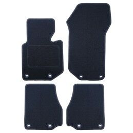 MOMO|Conjunto de Tapetes de Carro MOMO CM009BG Preto/Vermelho PVC