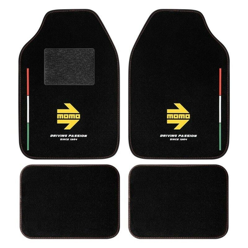 MOMO|Conjunto de Tapetes de Carro MOMO MOMLCM4ITBK