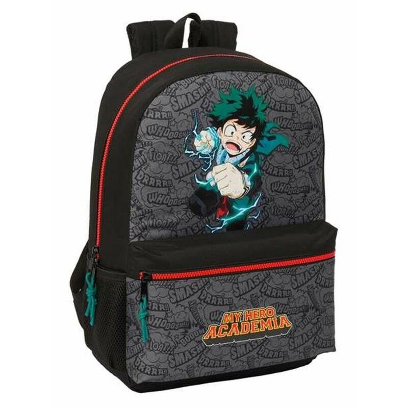 My Hero Academia|Mochila Escolar My Hero Academia Preto