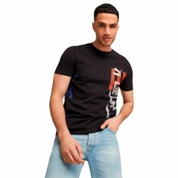 Camisola de Manga Curta Homem Puma Classics Preto