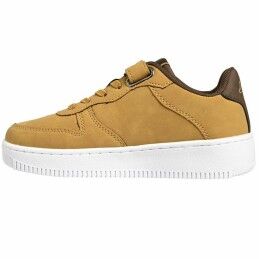 Kappa|Sapatilhas de Desporto Infantis Kappa Maserta 4 Kid Ev Amarelo Marrom claro