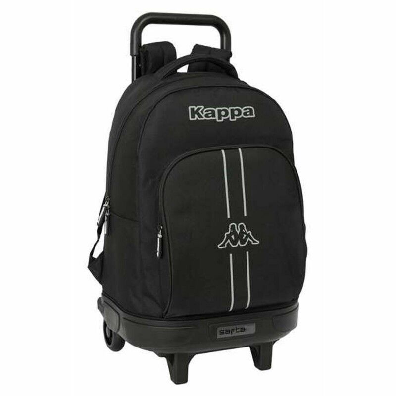 Kappa|Mochila Escolar Kappa Dark Preto 33 x 45 x 22 cm Kappa|Mochila Escolar Kappa Dark Preto 33 x 45 x 22 cm
