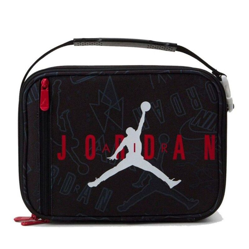 Nike|Lancheira Nike JORDAN JAN HBR LUNCH 9A0542 KR5 Preto Nike|Lancheira Nike JORDAN JAN HBR LUNCH 9A0542 KR5 Preto