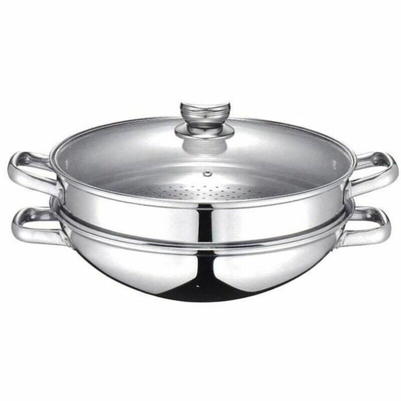 Baumalu|Frigideira Wok Baumalu Wok 2-en-1 Baumalu|Frigideira Wok Baumalu Wok 2-en-1