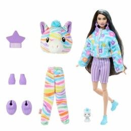 Barbie|Nenuco com Acessórios Barbie Zebra Doll Colorful Dream