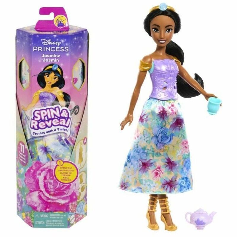 Disney Princess|Nenuco com Acessórios Disney Princess Spin & Reveal Jasmine Disney Princess|Nenuco com Acessórios Disney Princess Spin & Reveal Jasmine