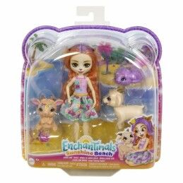 Enchantimals|Nenuco com Acessórios Enchantimals Golita Goat Family