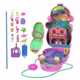 Polly Pocket|Nenuco com Acessórios Polly Pocket Mommy Monkey and Baby