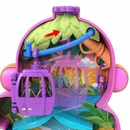 Polly Pocket|Nenuco com Acessórios Polly Pocket Mommy Monkey and Baby
