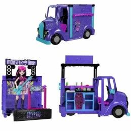 Monster High|Nenuco com Acessórios Monster High Tour Bus Rock Sang-sationnel