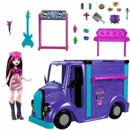 Monster High|Nenuco com Acessórios Monster High Tour Bus Rock Sang-sationnel