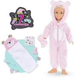 DKD Home Decor|Urso de Peluche DKD Home Decor Bege Cor de Rosa Verde Infantil 20 x 20 x 50 cm Urso (2 Unidades)