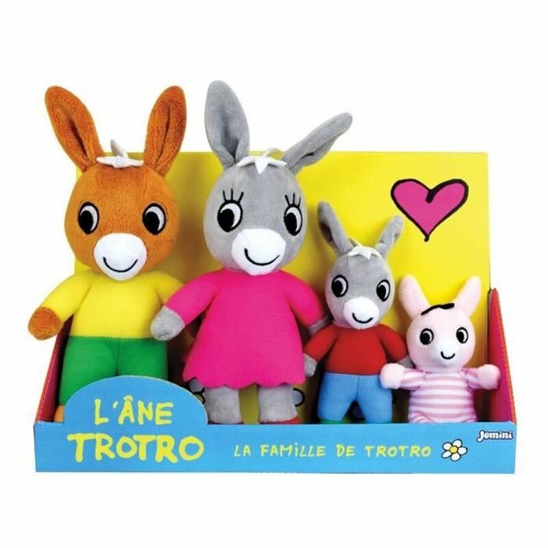 Jemini|Peluche Jemini Trotro and Family Castanho Jemini|Peluche Jemini Trotro and Family Castanho