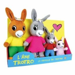 Jemini|Peluche Jemini Trotro and Family Castanho