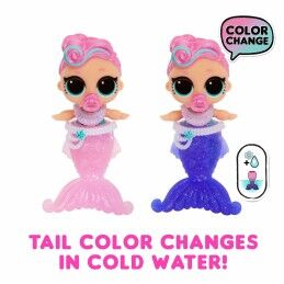 Rainbow High|Nenuco com Acessórios Rainbow High LOL Surprise - Baby Mermaids