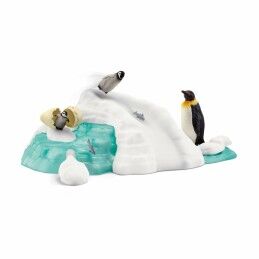 Schleich|Playset Schleich Penguin Family on the Ice Floe