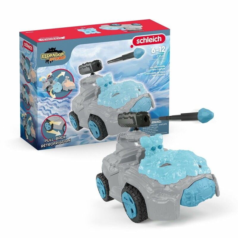 Schleich|Playset Schleich Ice Crashmobile 17 Peças